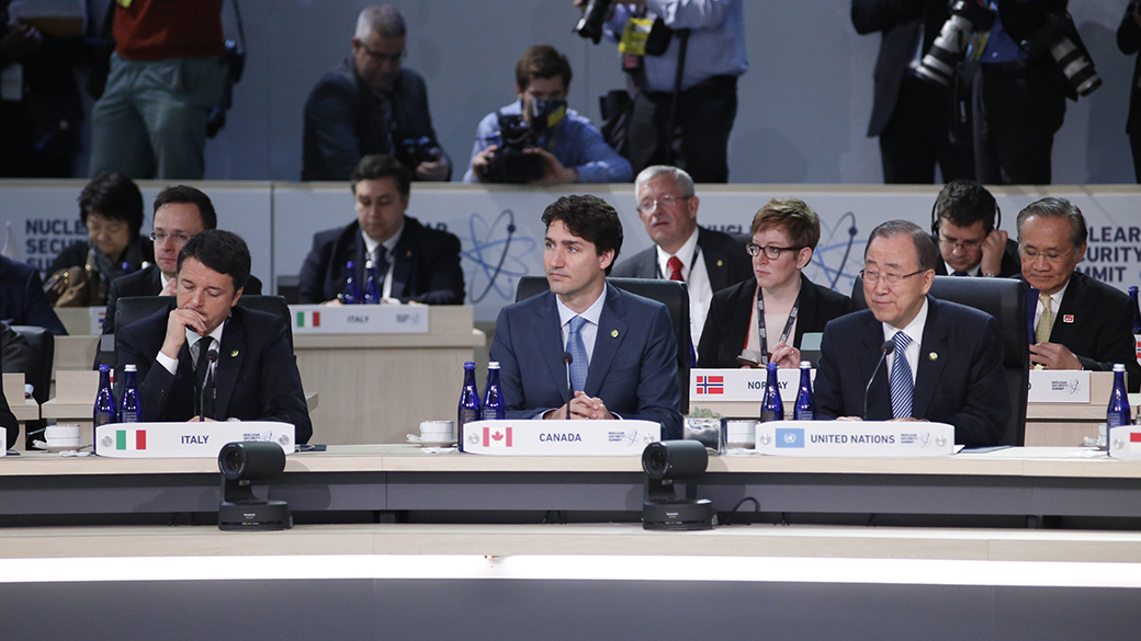 Le premier ministre du Canada conclut sa visite à Washington et au Sommet sur la sécurité nucléaire 2016