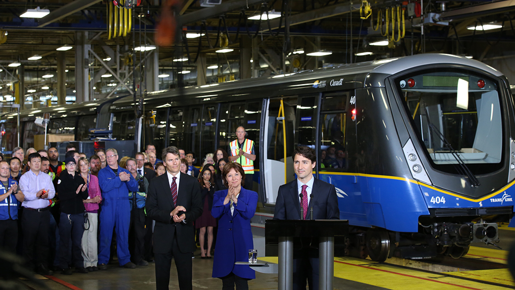 Le premier ministre annonce une nouvelle entente sur l’infrastructure avec la Colombie-Britannique