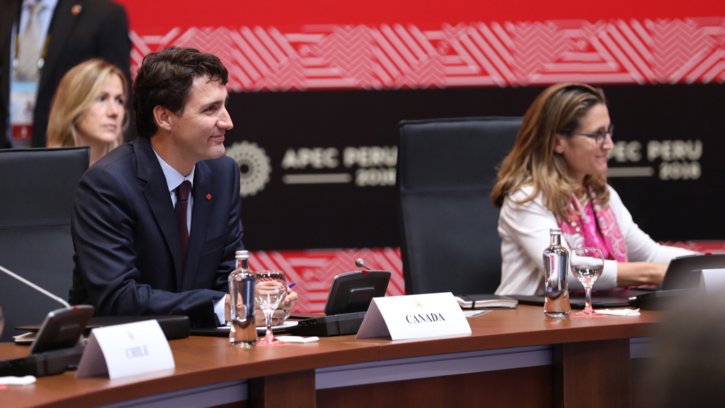 Le premier ministre Justin Trudeau conclut une visite productive au Pérou et à la Réunion des leaders de l’APEC