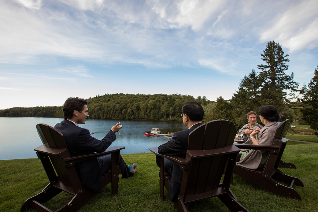 Prime Minister Justin Trudeau and Sophie Grégoire Trudeau