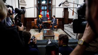 PM Trudeau meets with Jagmeet Singh