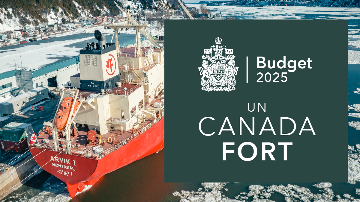 Budget 2025 : Un Canada fort 