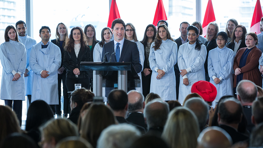 Prime Minister announces support to Canadian Centre for Advanced Therapeutic Cell Technologies Prime Minister announces support to Canadian Centre for Advanced Therapeutic Cell Technologies
