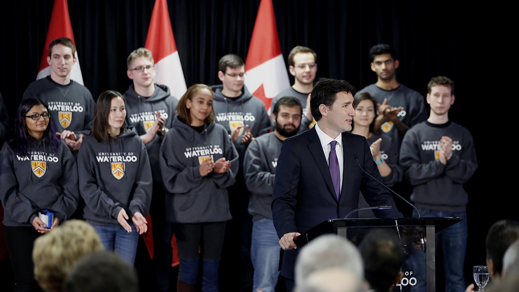 Prime Minister announces support for innovative water technologies in Southern Ontario Prime Minister announces support for innovative water technologies in Southern Ontario