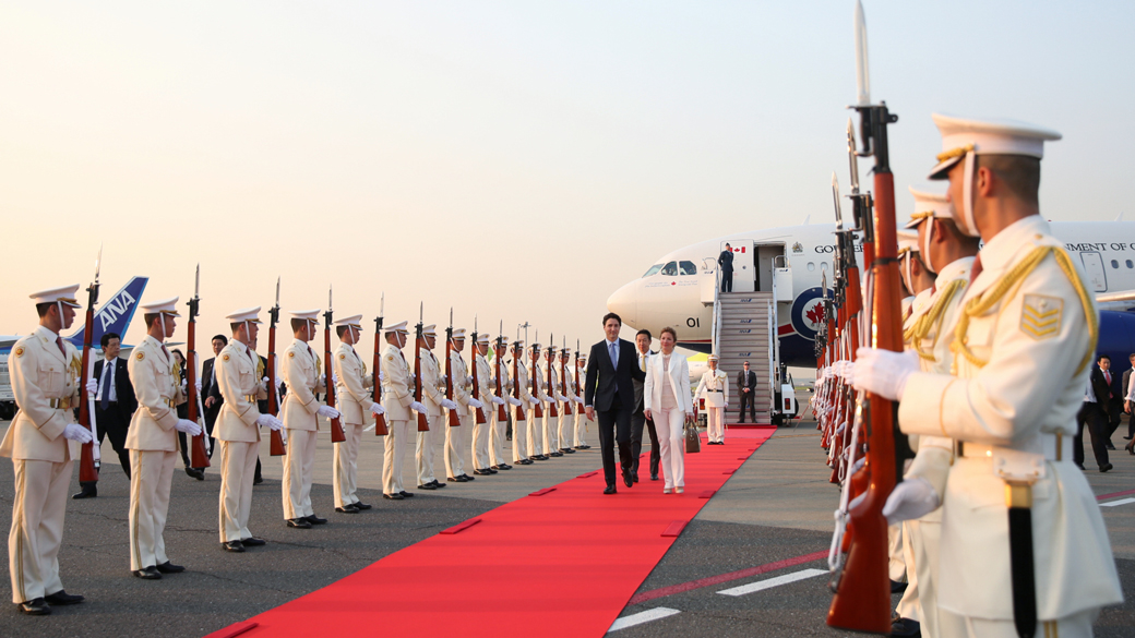 Prime Minister of Canada concludes his visit to Tokyo