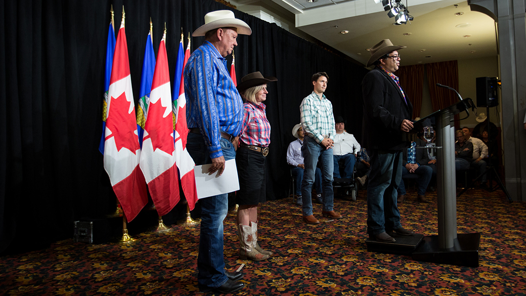 The Prime Minister of Canada and the Premier of Alberta announce new major Infrastructure funding The Prime Minister of Canada and the Premier of Alberta announce new major Infrastructure funding