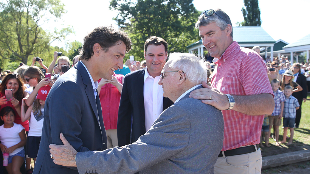 The Prime Minister of Canada and the Premier of Nova Scotia reach agreement under new federal infrastructure funding programs