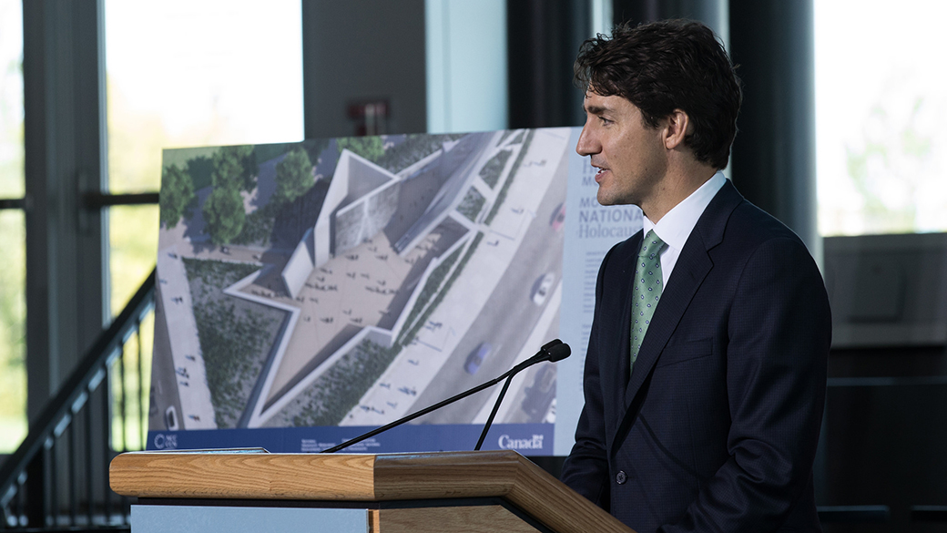 Prime Minister of Canada welcomes progress on National Holocaust Monument Prime Minister of Canada welcomes progress on National Holocaust Monument