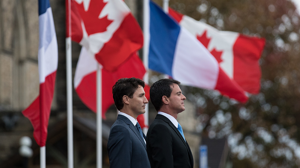 Le premier ministre de la France effectuera une visite au Canada Le premier ministre de la France effectuera une visite au Canada
