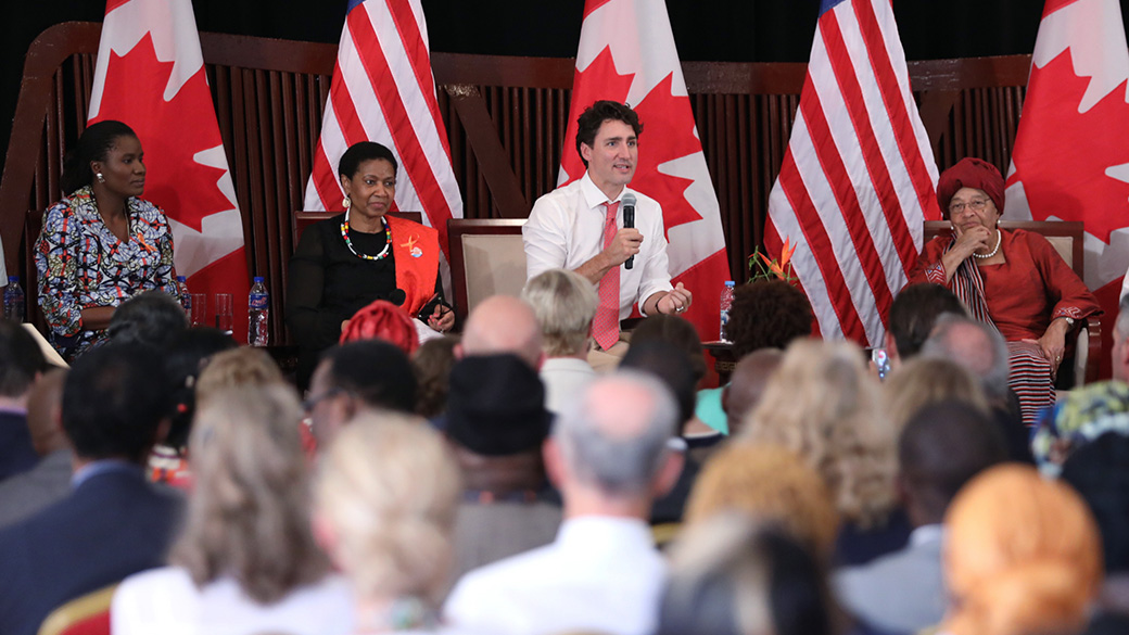 Prime Minister Trudeau concludes visit to Liberia