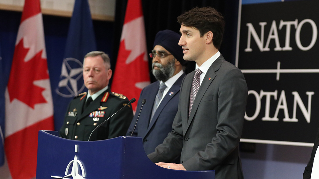 Le premier ministre Trudeau participe à la réunion des dirigeants de l’OTAN