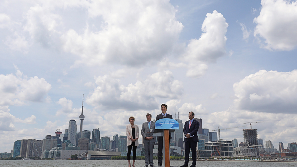 No title Governments of Canada, Ontario and Toronto announce funding to protect and transform Toronto’s Port Lands