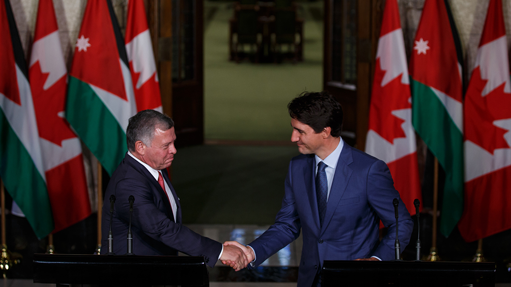 No title Canada provides support for initiatives in Jordan and the Middle East
