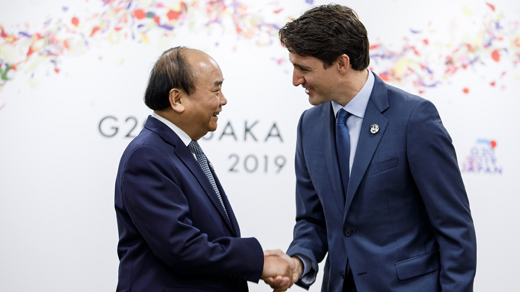 PM Trudeau meets with PM Nguyen Xuan Phuc of Vietnam