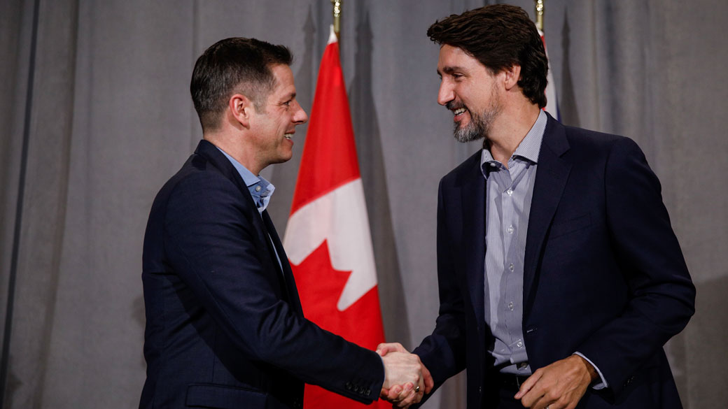 PM Justin Trudeau meets with Winnipeg Mayor Brian Bowman