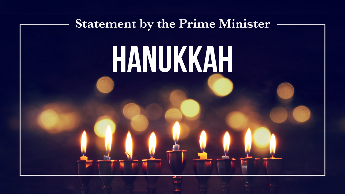 Hanukkah government of canada