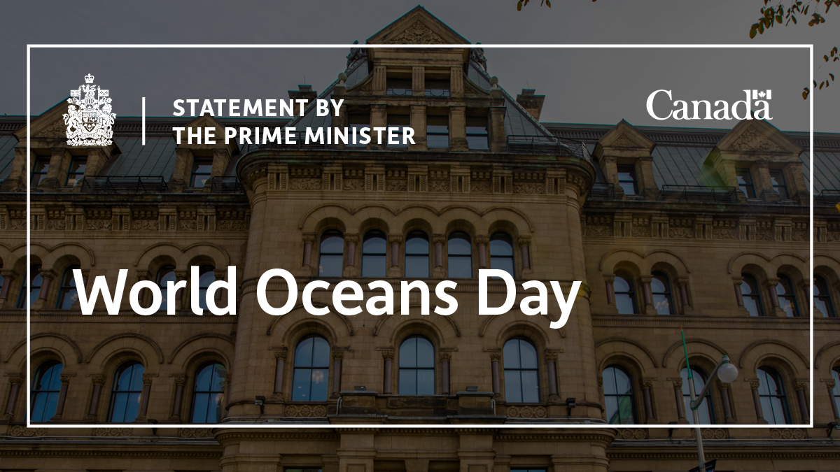 Statement by the Prime Minister on World Oceans Day | Prime Minister of ...