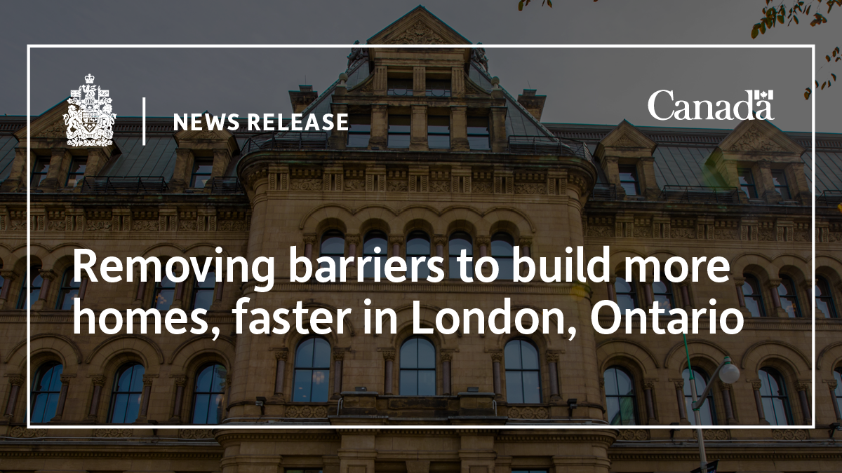 Removing barriers to build more homes, faster in London, Ontario