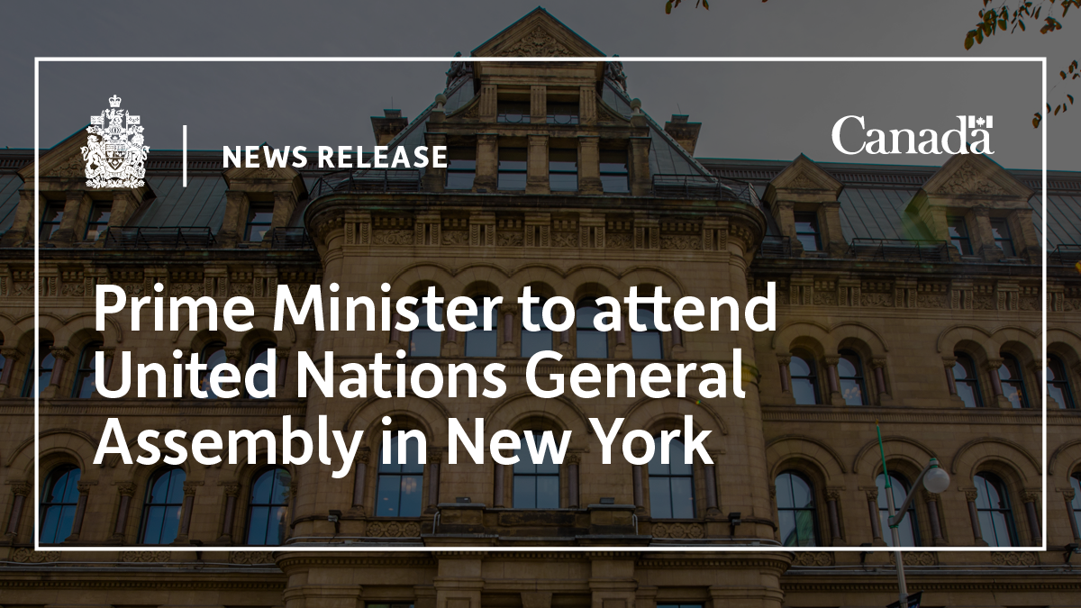 Prime Minister to attend United Nations General Assembly in New York