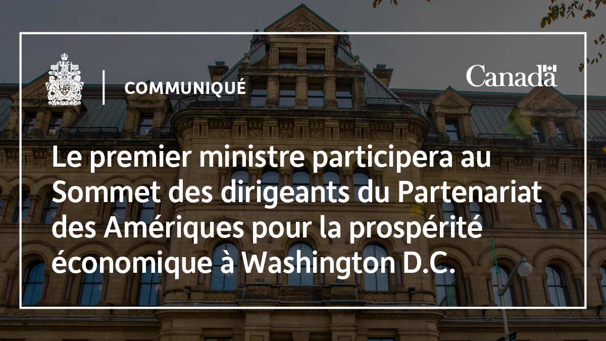 El Primer Ministro asiste a la Cumbre de Líderes de las Américas de la Asociación para la Prosperidad Económica en Washington, DC