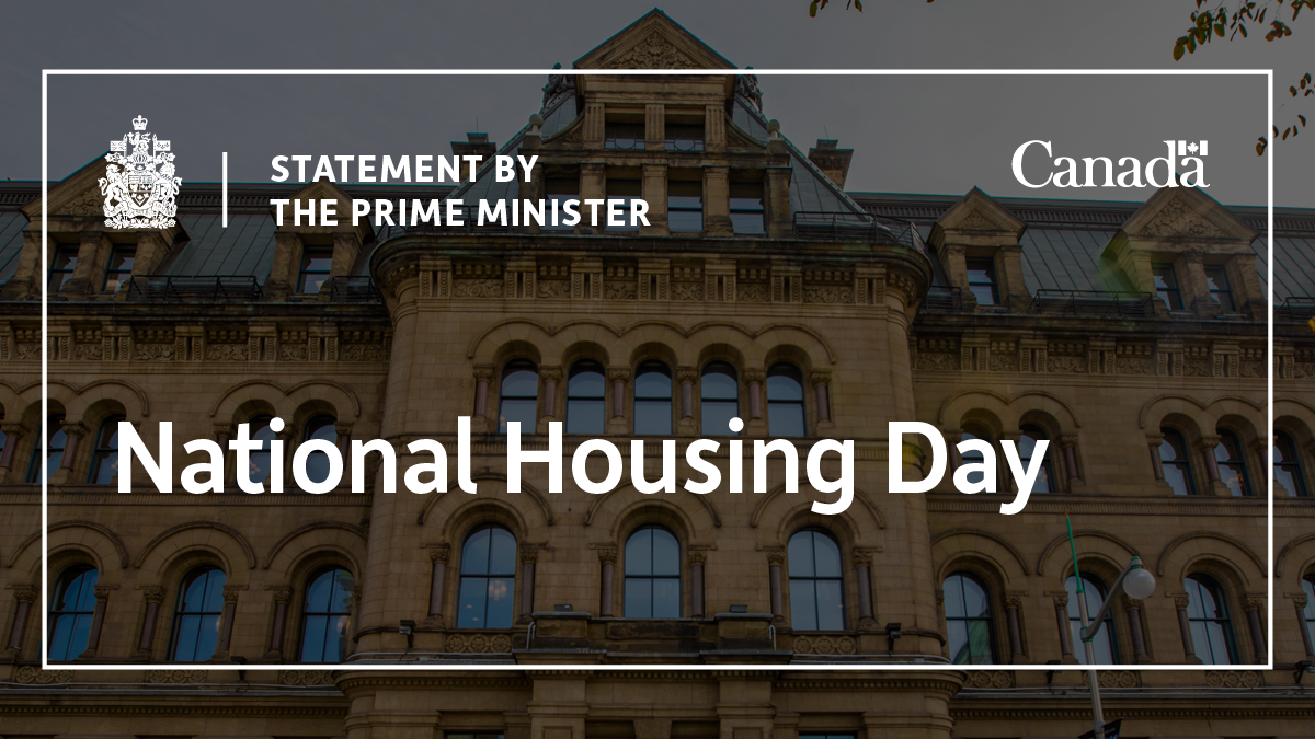 Statement by the Prime Minister on National Housing Day | Prime ...