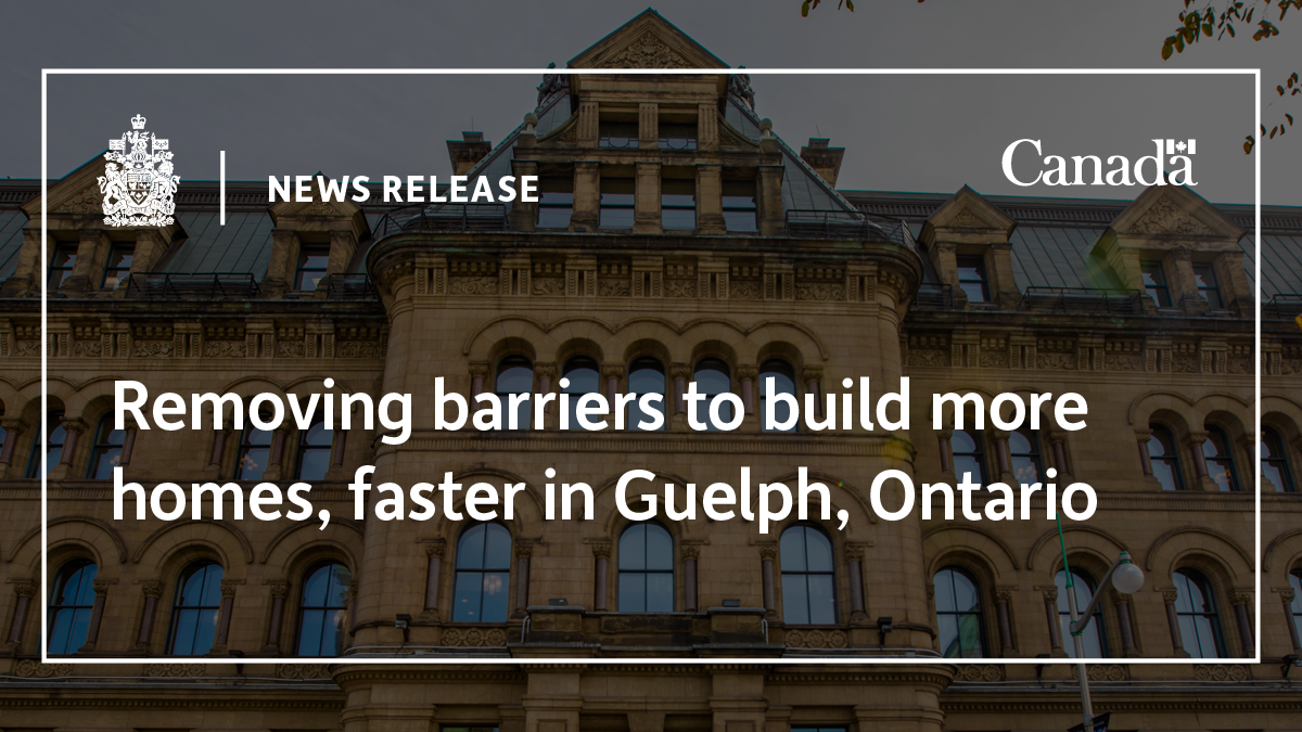 Removing barriers to build more homes, faster in Guelph, Ontario