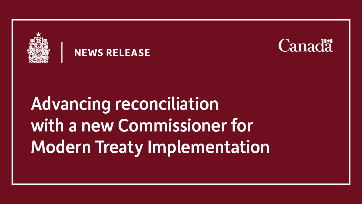 Advancing reconciliation with a new Commissioner for Modern Treaty