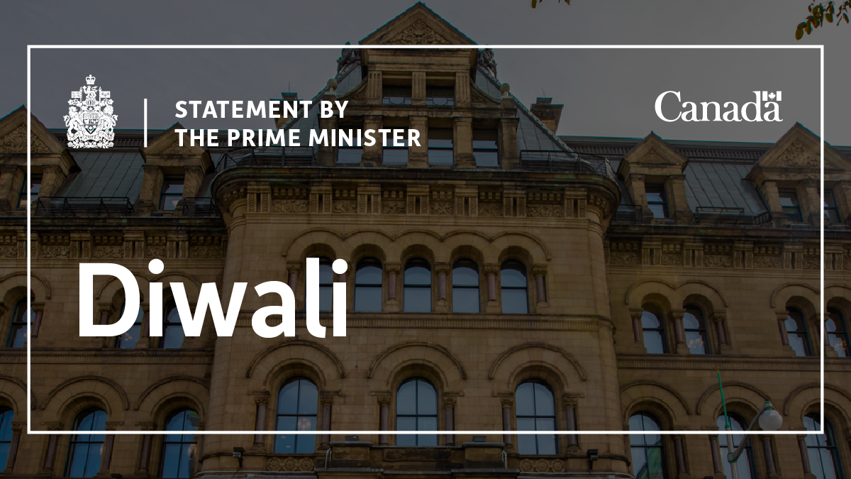 Statement by the Prime Minister on Diwali Prime Minister of Canada