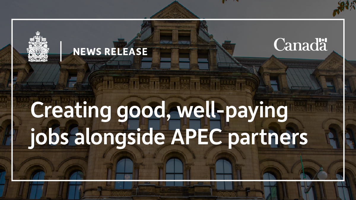 Creating good, well-paying jobs alongside APEC partners