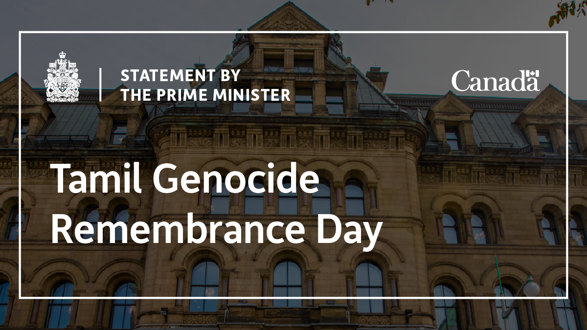 Statement by Prime Minister Carney to mark Tamil Genocide Remembrance Day