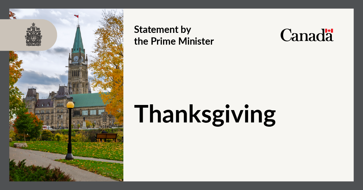 Statement by Prime Minister Carney on Thanksgiving