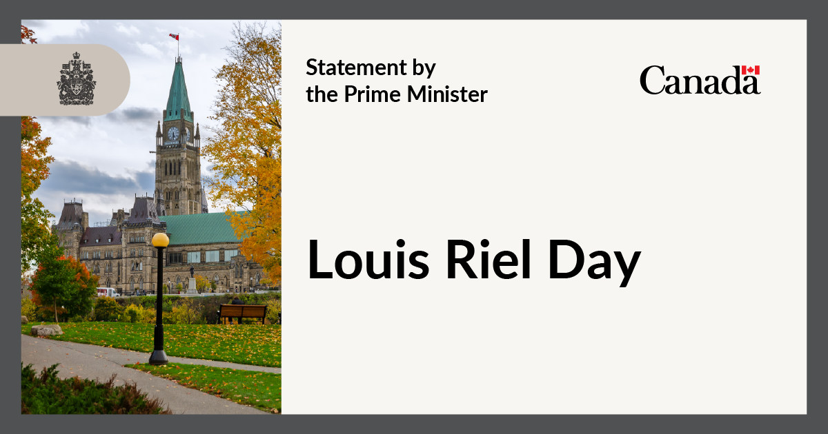 Statement by Prime Minister Carney on Louis Riel Day