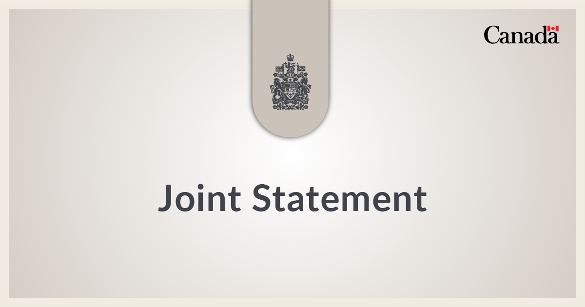 Joint statement by the Prime Minister of Canada and the President of the Republic of the Philippines