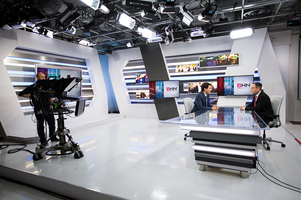 Prime Minister Justin Trudeau participates in an armchair discussion