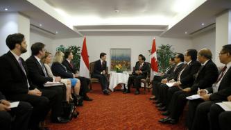 Photo number 8 from the photo gallery Prime Minister Justin Trudeau participates in the G20 Summit in Antalya, Turkey