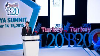 Photo number 28 from the photo gallery Prime Minister Justin Trudeau participates in the G20 Summit in Antalya, Turkey