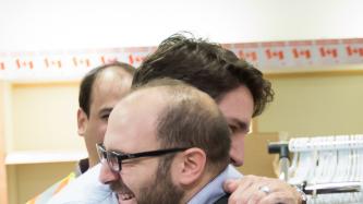 Photo number 3 from the photo gallery Prime Minister Justin Trudeau welcomes Syrian refugees to Canada at the Toronto Pearson International Airport