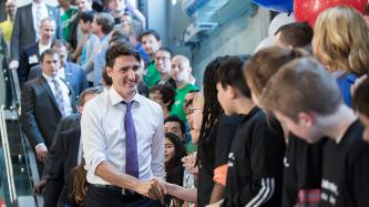 Photo number 2 from the photo gallery Prime Minister Justin Trudeau helps to officially open the Google offices in Kitchener