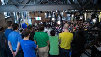 Photo number 4 from the photo gallery Prime Minister Justin Trudeau helps to officially open the Google offices in Kitchener