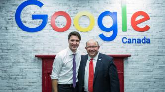 Photo number 6 from the photo gallery Prime Minister Justin Trudeau helps to officially open the Google offices in Kitchener