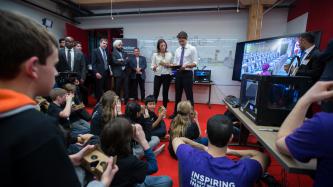 Photo number 9 from the photo gallery Prime Minister Justin Trudeau helps to officially open the Google offices in Kitchener