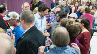 Photo number 4 from the photo gallery Prime Minister Justin Trudeau attends a spaghetti dinner in St. Andrews by-the-Sea