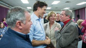 Photo number 7 from the photo gallery Prime Minister Justin Trudeau attends a spaghetti dinner in St. Andrews by-the-Sea