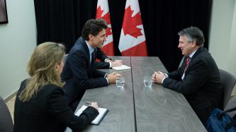 Photo number 15 from the photo gallery Prime Minister Justin Trudeau attends the World Economic Forum (WEF) in Davos-Klosters, Switzerland