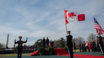 Photo number 2 from the photo gallery Prime Minister Justin Trudeau attends the Official Welcoming Ceremony at the White House