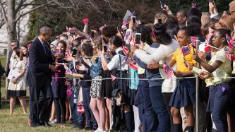 Photo number 10 from the photo gallery Prime Minister Justin Trudeau attends the Official Welcoming Ceremony at the White House