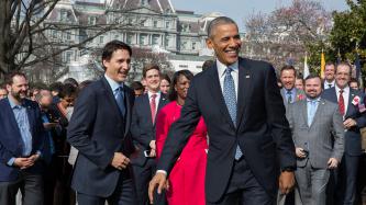 Photo number 14 from the photo gallery Prime Minister Justin Trudeau attends the Official Welcoming Ceremony at the White House