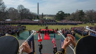 Photo number 18 from the photo gallery Prime Minister Justin Trudeau attends the Official Welcoming Ceremony at the White House