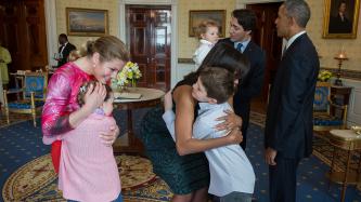Photo number 22 from the photo gallery Prime Minister Justin Trudeau attends the Official Welcoming Ceremony at the White House