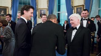 Photo numéro 5 de la galerie de photos Le premier ministre Trudeau et Mme Grégoire Trudeau prennent part à un souper officiel à la Maison-Blanche